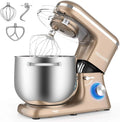 8.45 QT 660W Stand Mixer with Dough Hook, Whisk, Beater P587