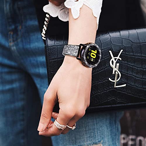 5 Packs Bling Frame Protective Case for Samsung Galaxy Watch Active 2 40mm N2799