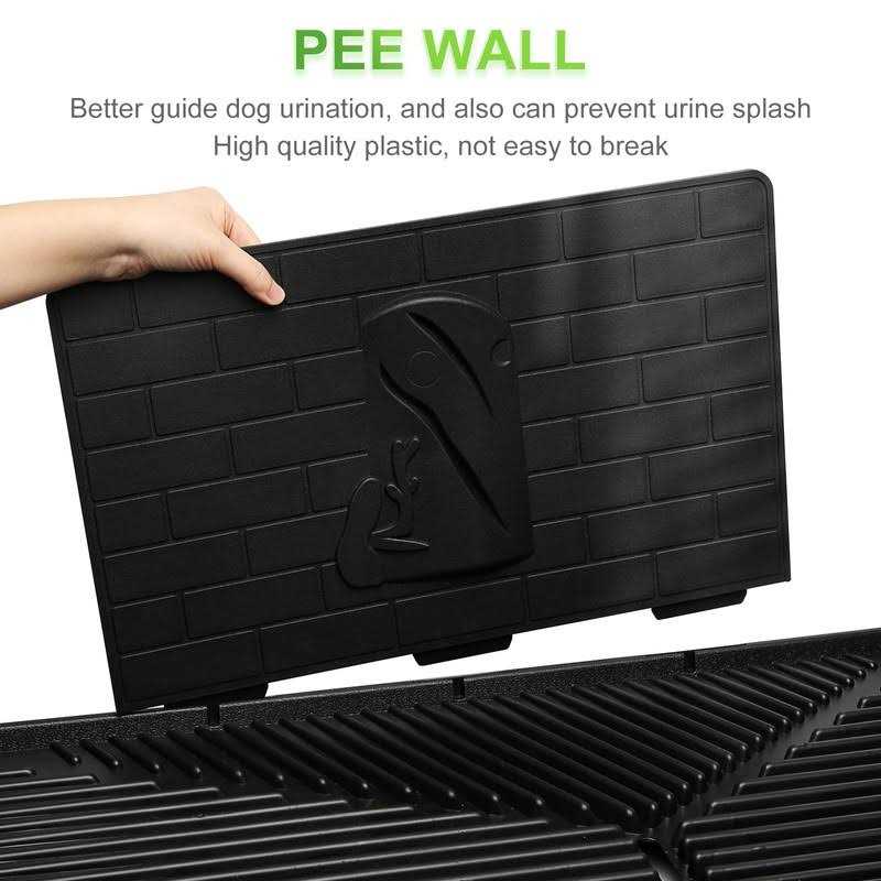 Large Reusable Dog Grass Pad with Tray N3404