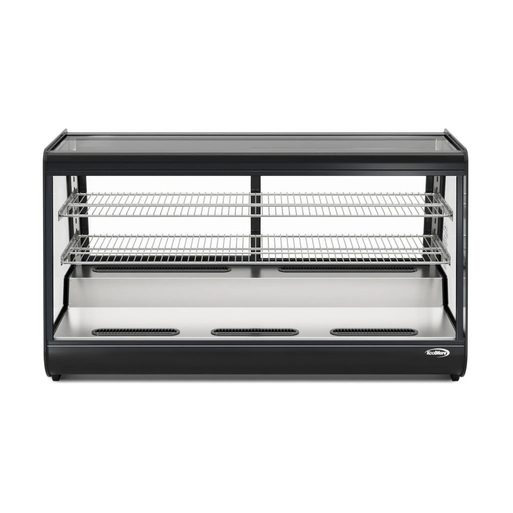 Black Countertop Bakery Display Refrigerator U213