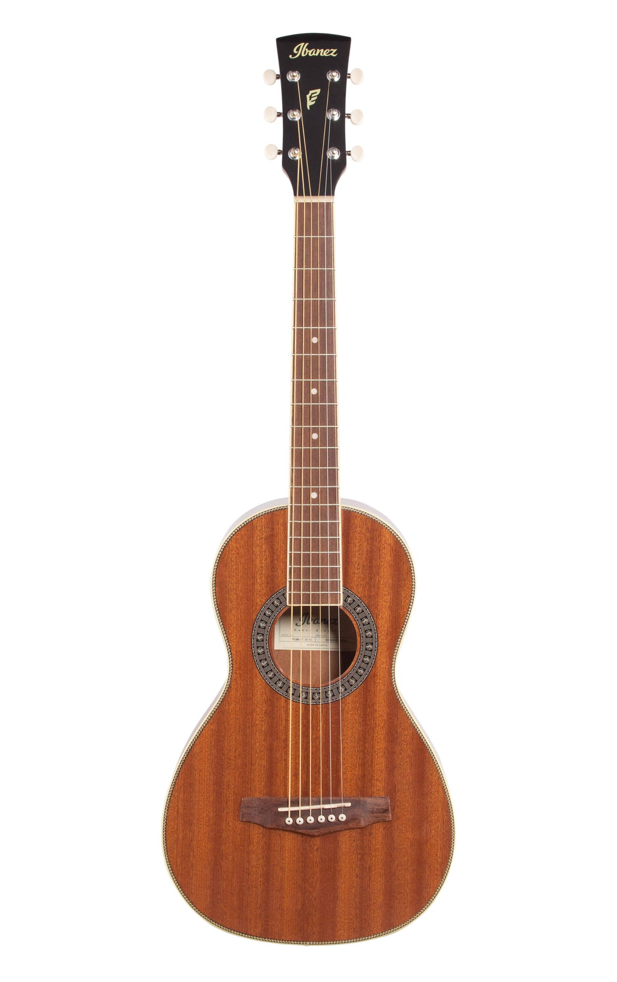 Natural High Gloss Parlor Acoustic Guitar R25580
