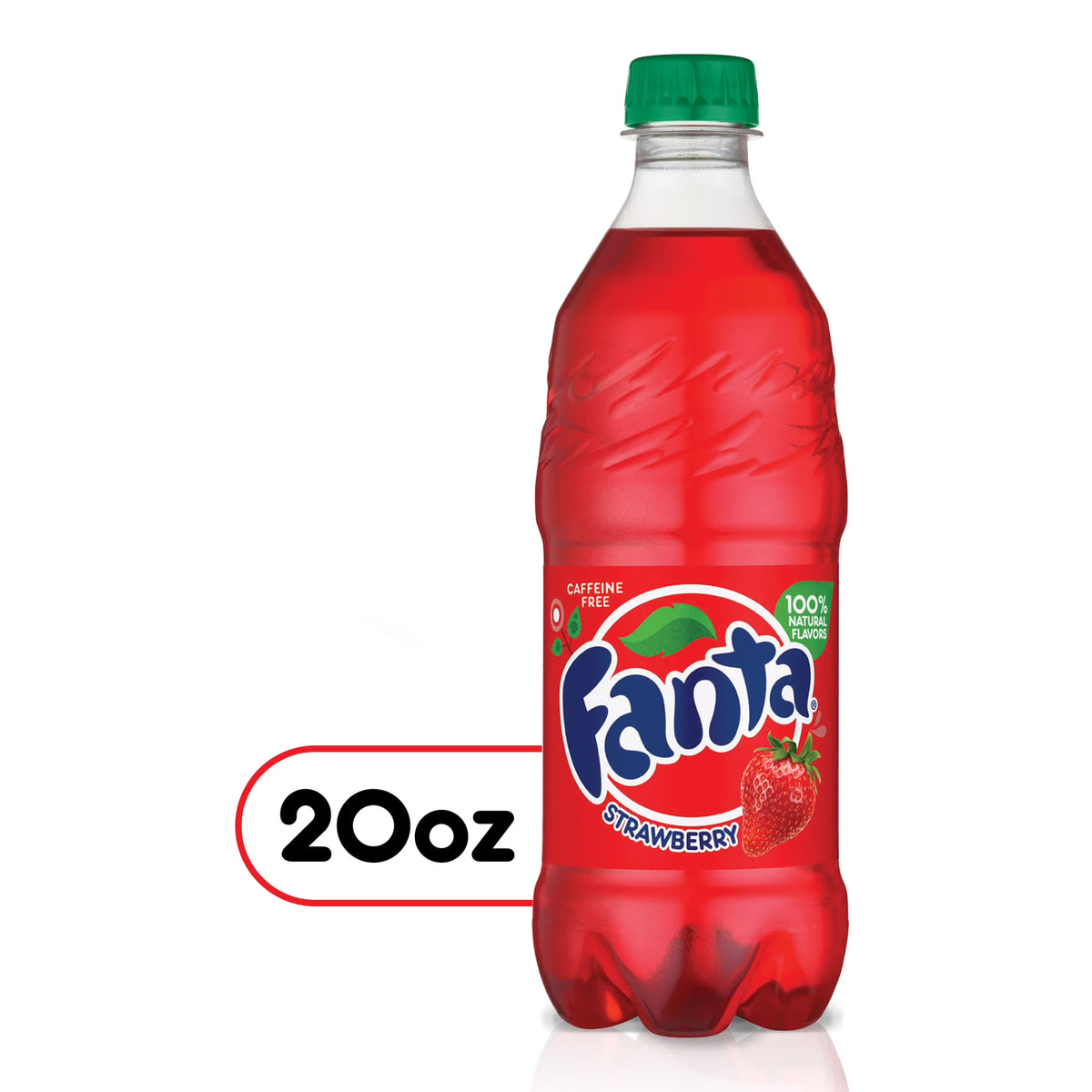 Strawberry Soda 20oz Bottles (Pack of 24) R5979