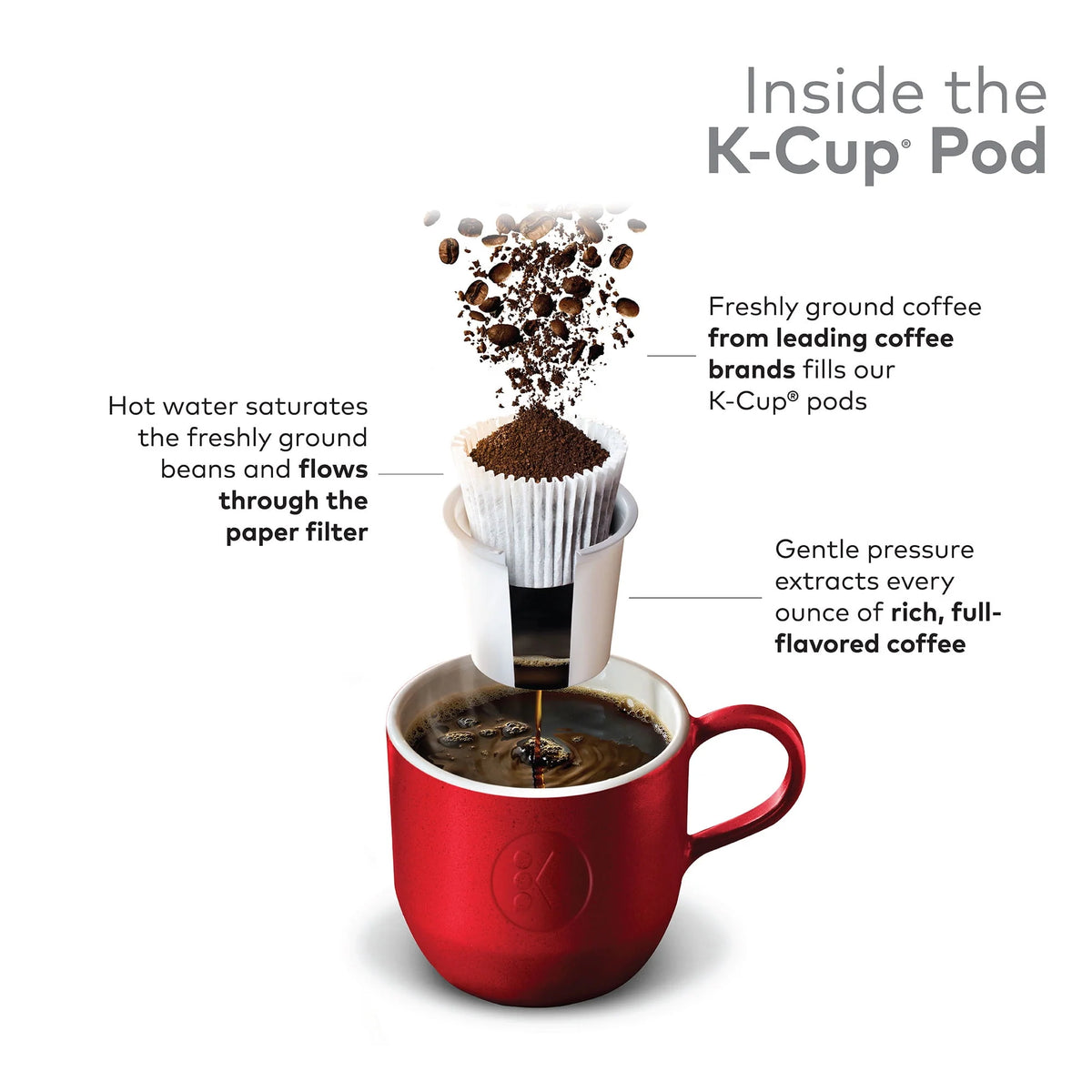Hazelnut Flavored Light Roast K-Cup Pods 32 Count W85270