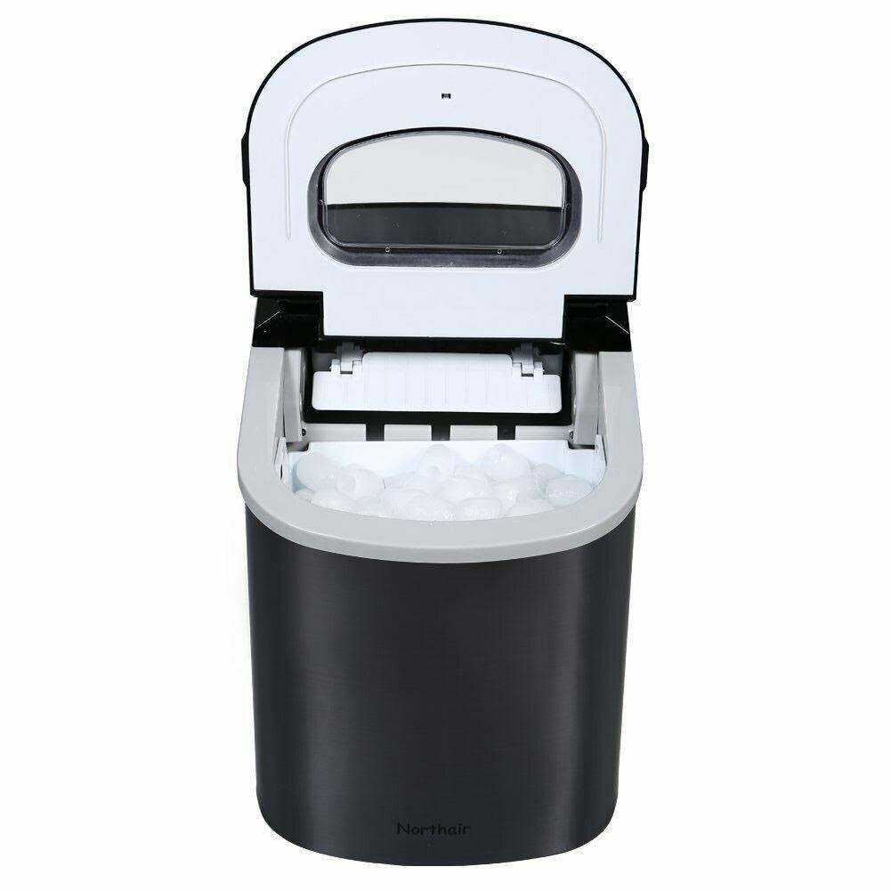 Stainless Steel Portable Countertop Ice Maker R8316