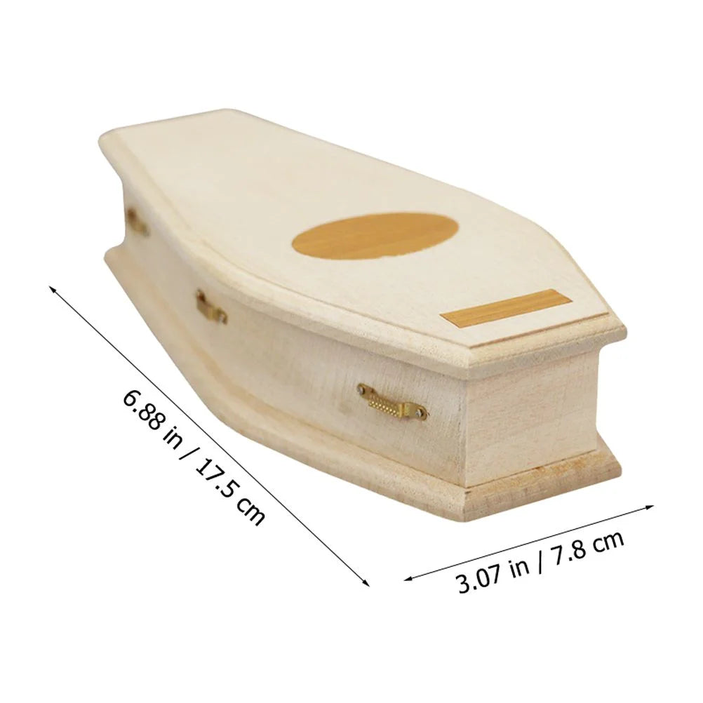 2 Pack Wooden Doll House Furniture Miniature Accessory Toy O5998