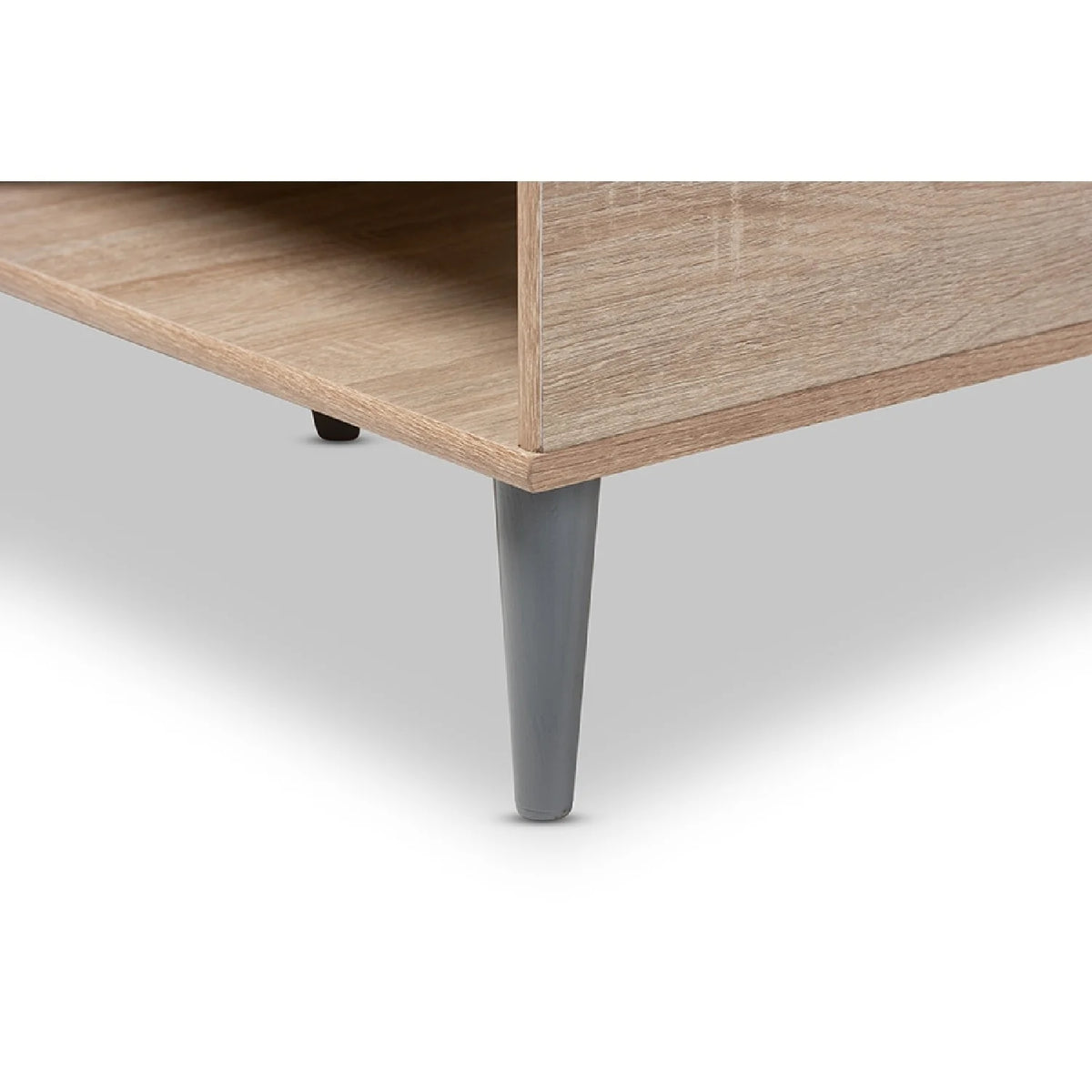 Oak and Light Grey Wood Coffee Table Z6766
