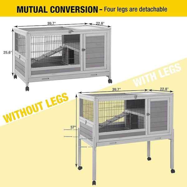 Rabbit Hutch Indoor Bunny Cage Q21281