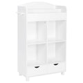 Kids Cubby Storage Cabinet with Bookrack B240933