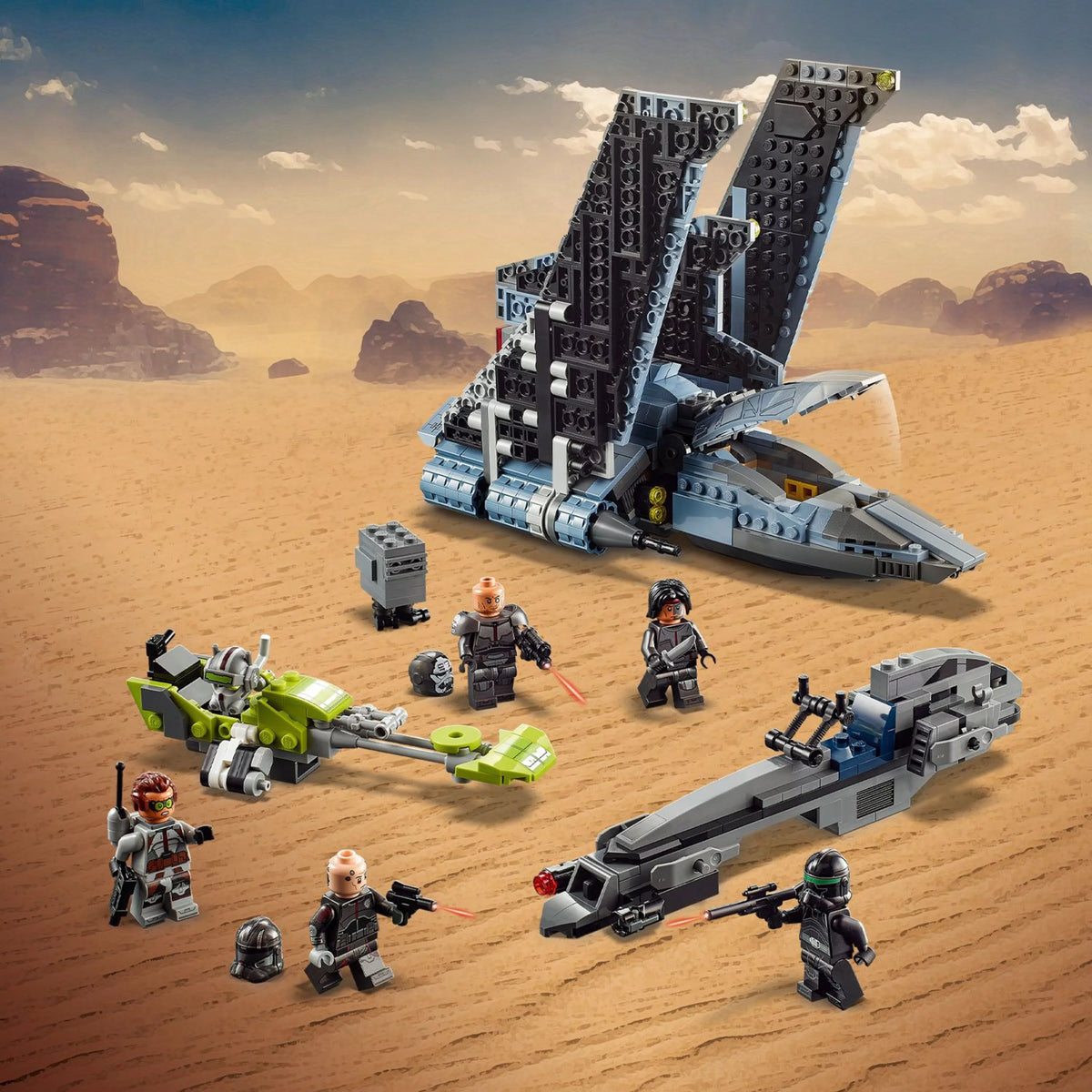 LEGO Star Wars Attack Shuttle Building Toy Set (969 Pieces) B439158