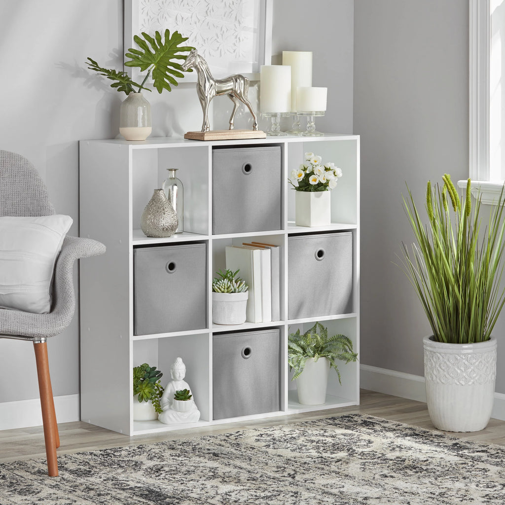 9-Cube Storage Organizer White A9420