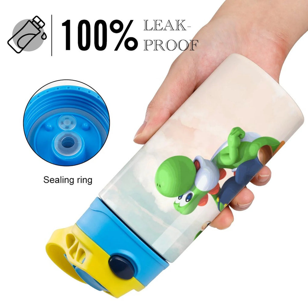 Insulated Water Bottle with Straw Stainless Steel Cup C130
