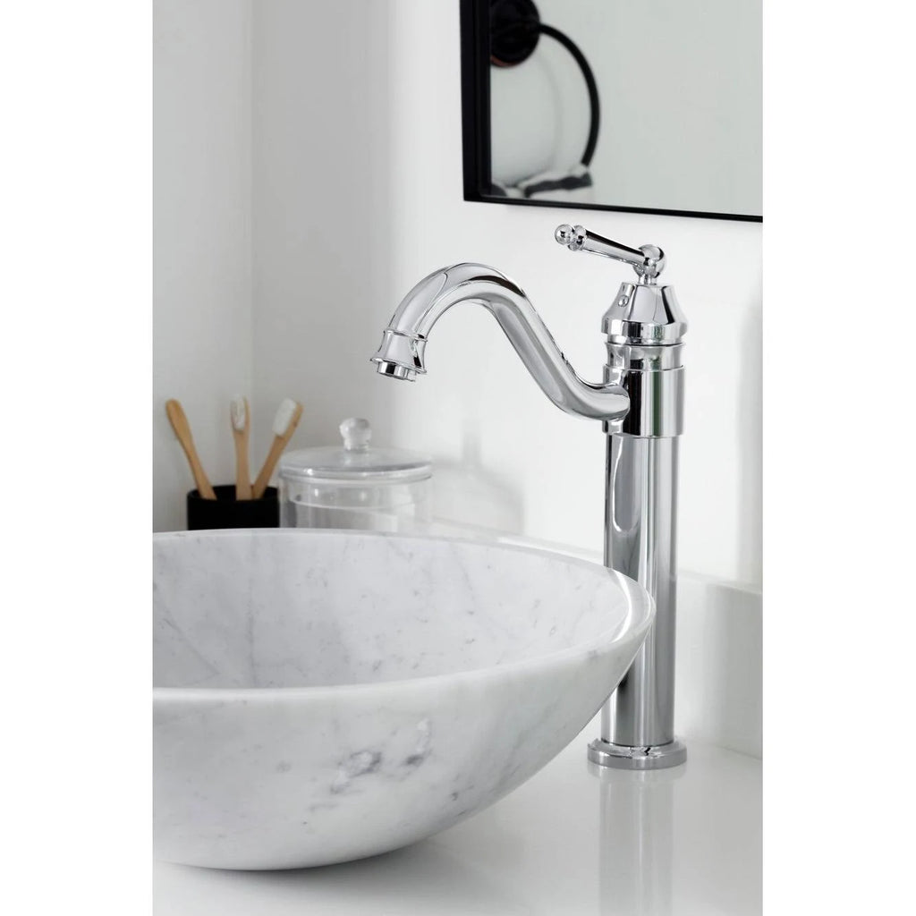 Single Hole Vessel Bathroom Faucet Polished Chrome Y736101
