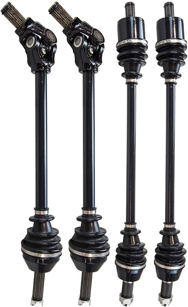 Front and Rear Shaft CV Axle for Polaris RZR D825