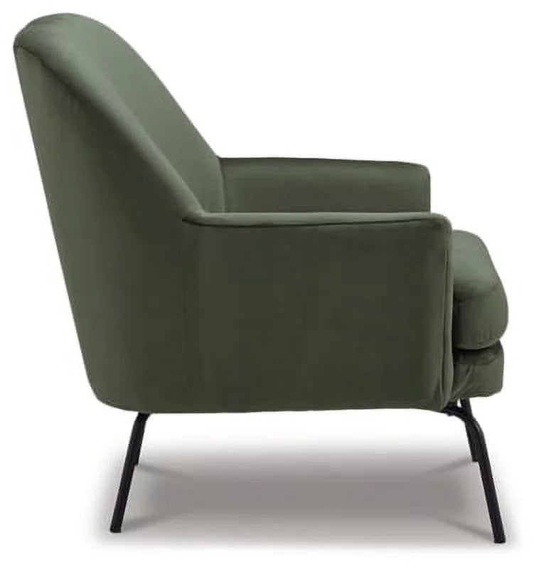 Green Velvet Upholstered Accent Chair S872