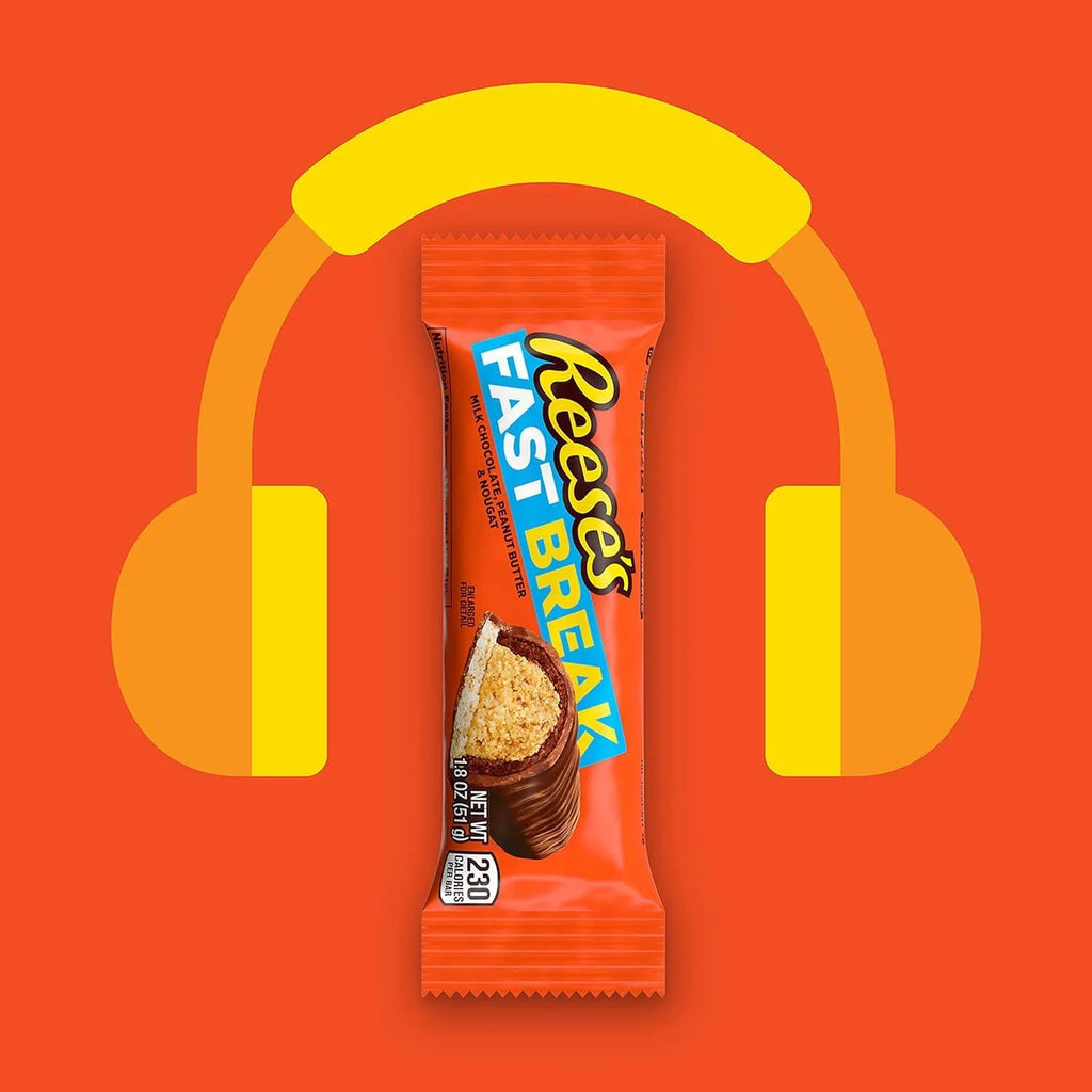 6 pack 1.8 oz Peanut Butter Nougat Candy Bars P164