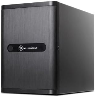 Black Mini-ITX Small Form Factor Computer Case J786326