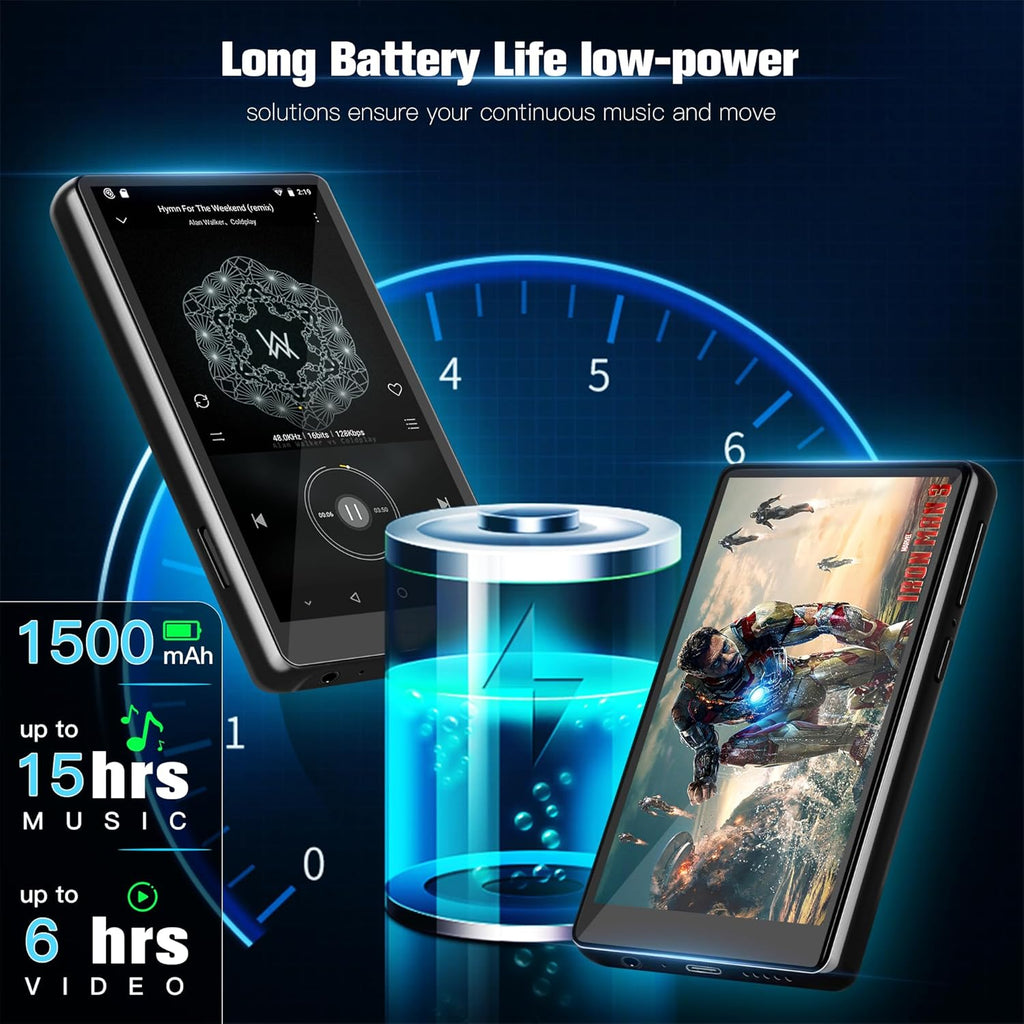 80GB Kids MP3 Player with Bluetooth and WiFi E911617