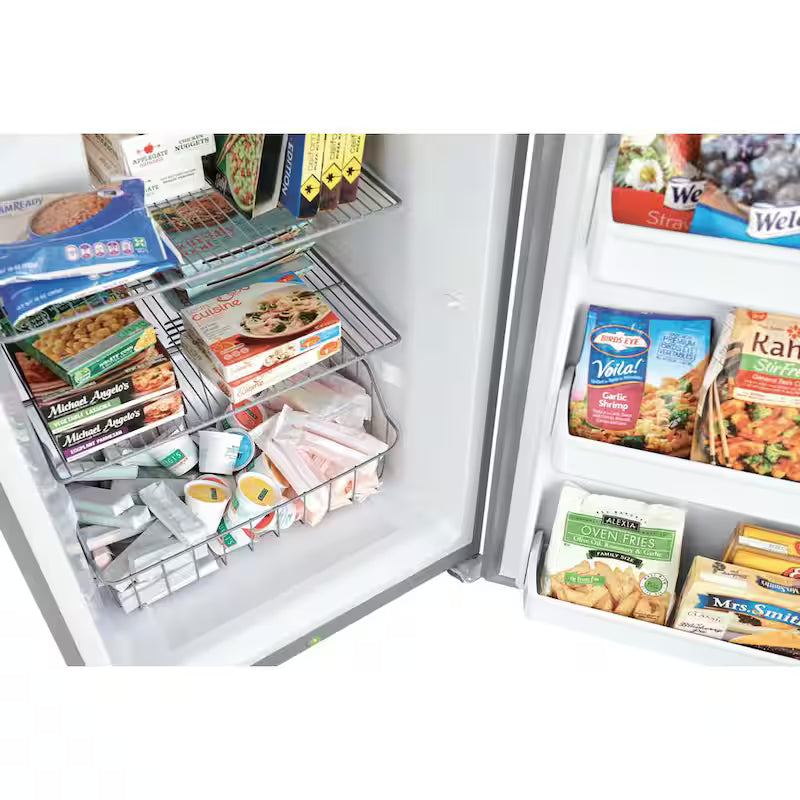 Upright Freezer in Brushed Steel P46615