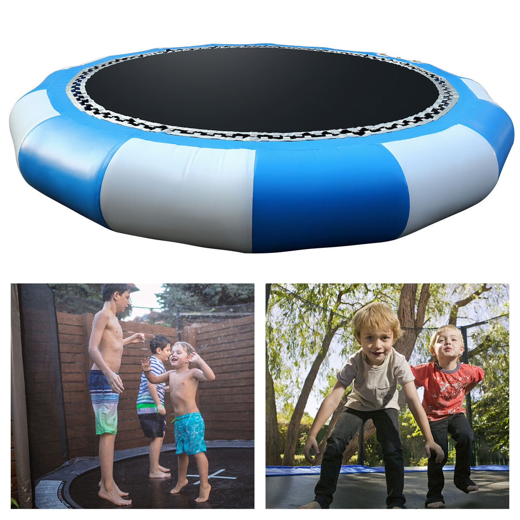 17ft Inflatable Bounce Water Trampoline 400kg 880lbs F9973