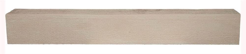 White 3-Sided Faux Wood Ceiling Beam X949363