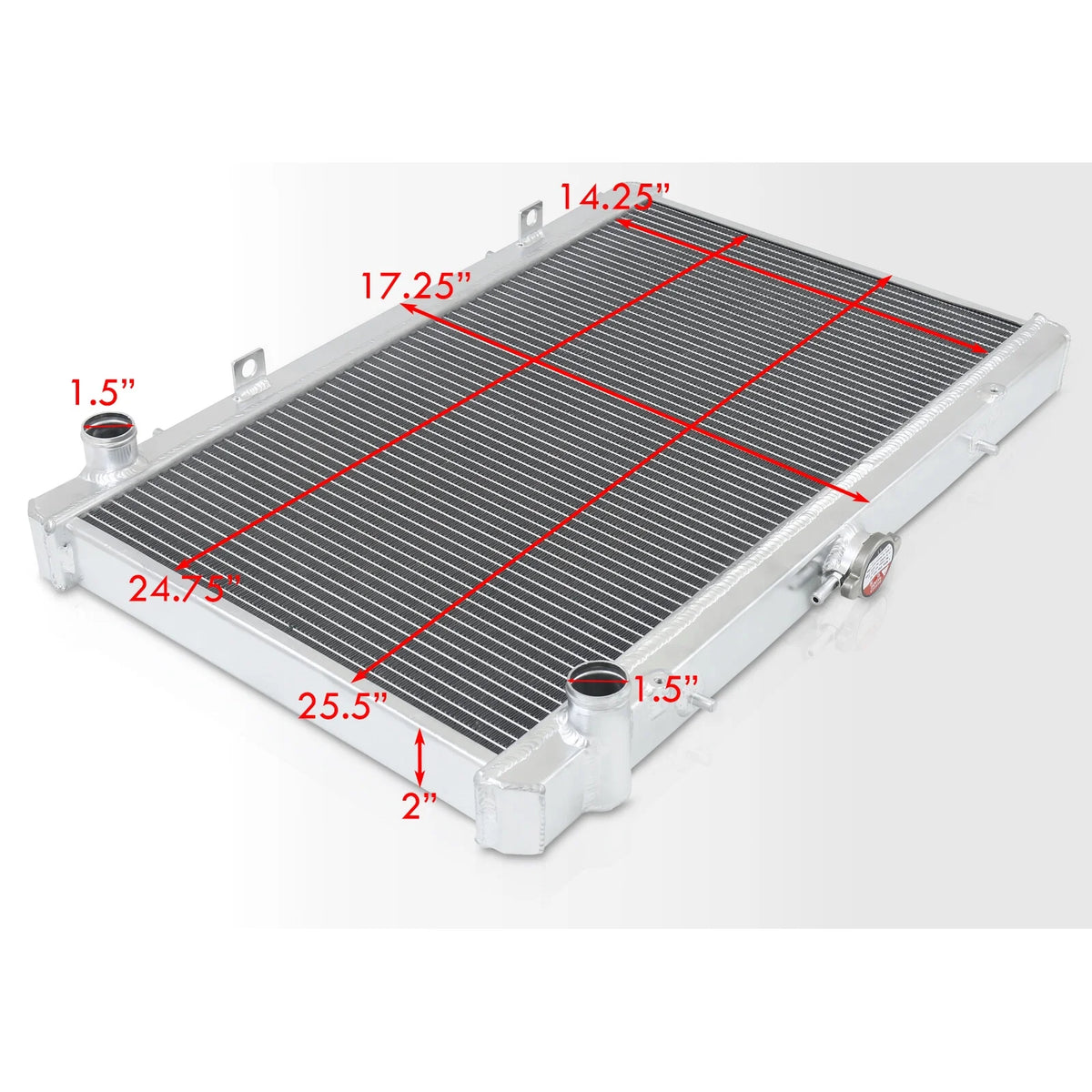 2 Row Aluminum Radiator U34867