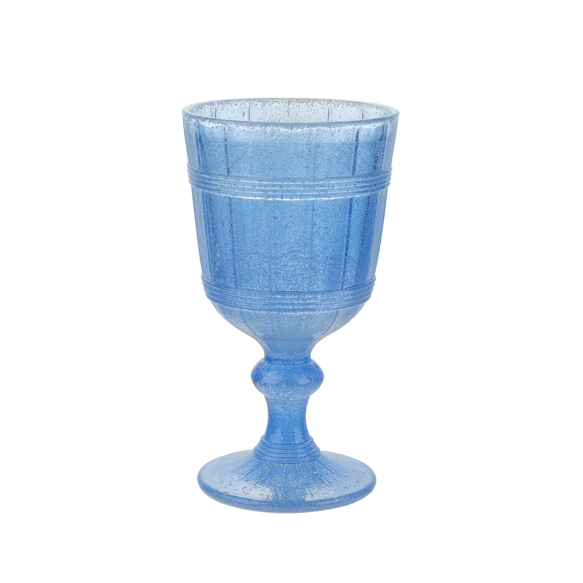 Vintage Blue 11 Ounce Wine Glasses Set of 4 X9117