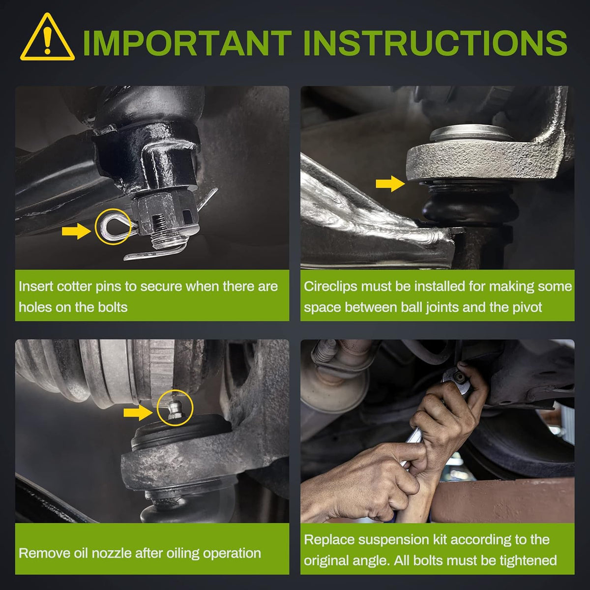 Front Lower Control Arm for 2002-2006 Honda CR-V Pack of 2 I1266