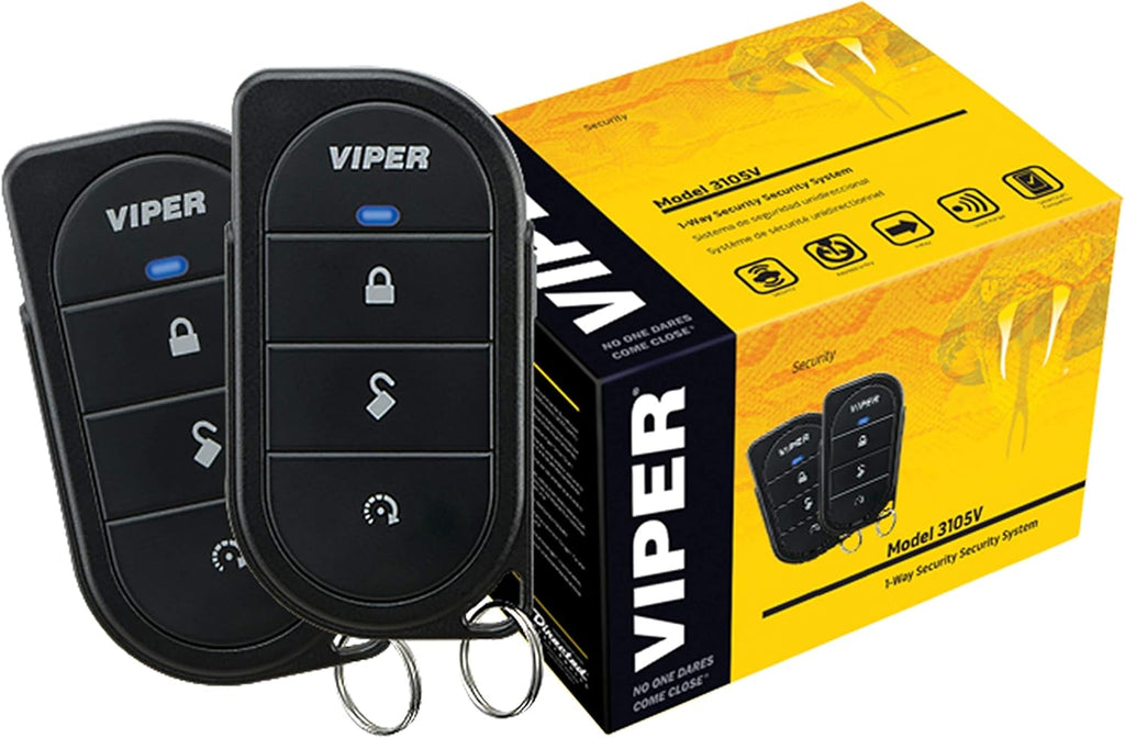 3-Channel 1-Way Car Alarm System U589016
