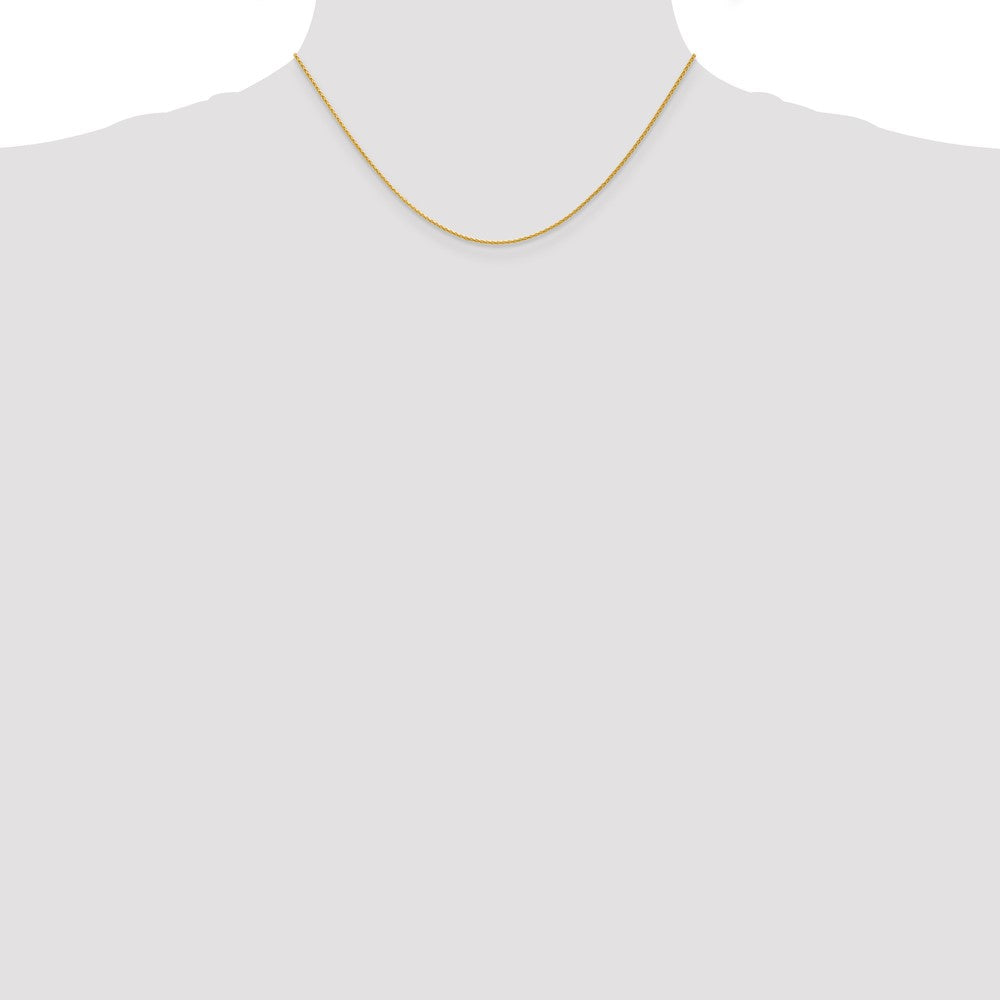 14 Karat Yellow Gold 1.2mm Wheat Chain J438963