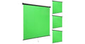 4 Pack Retractable Green Screens Wall Ceiling Mounted 73x22 x 82x22 C95038