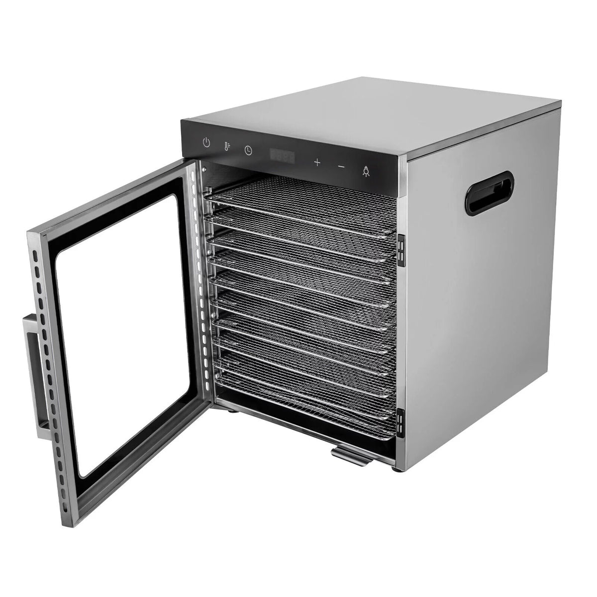 800w 30-90℃ 10 Trays Stainless Steel Food Dehydrator E854864