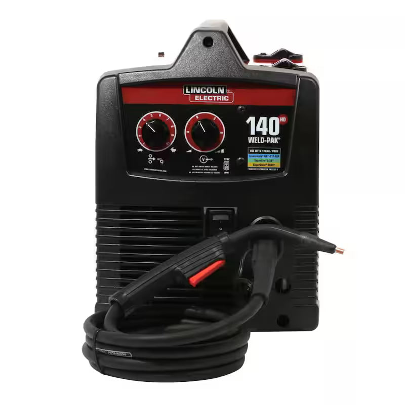 140 Amp MIG and Flux-Core Wire Feed Welder, 115V X425692
