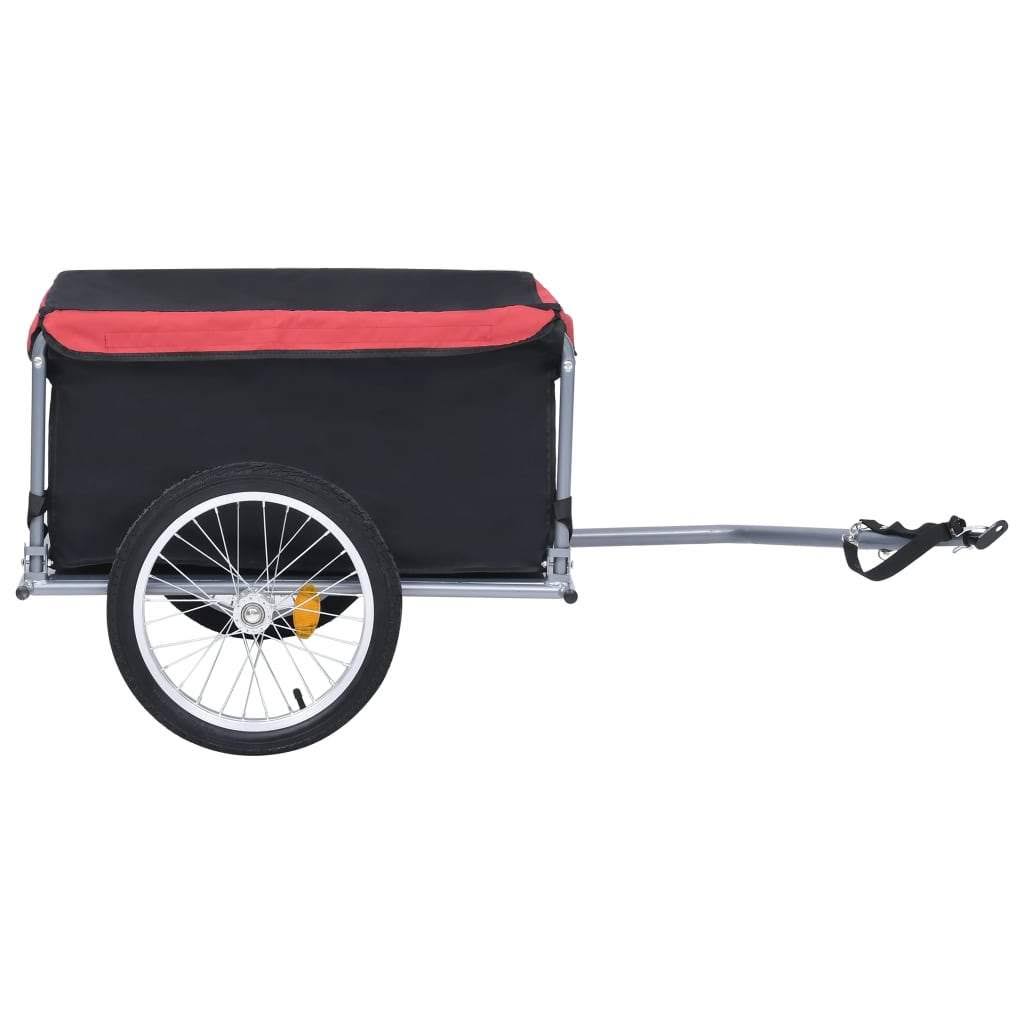 Bike Cargo Trailer Black and Blue 143.3 lb E57113