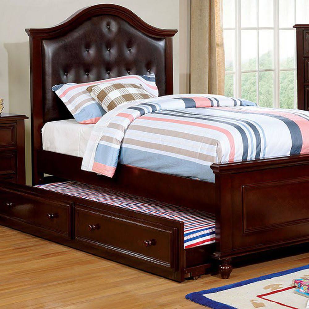 Dark Walnut Full Bed U1367