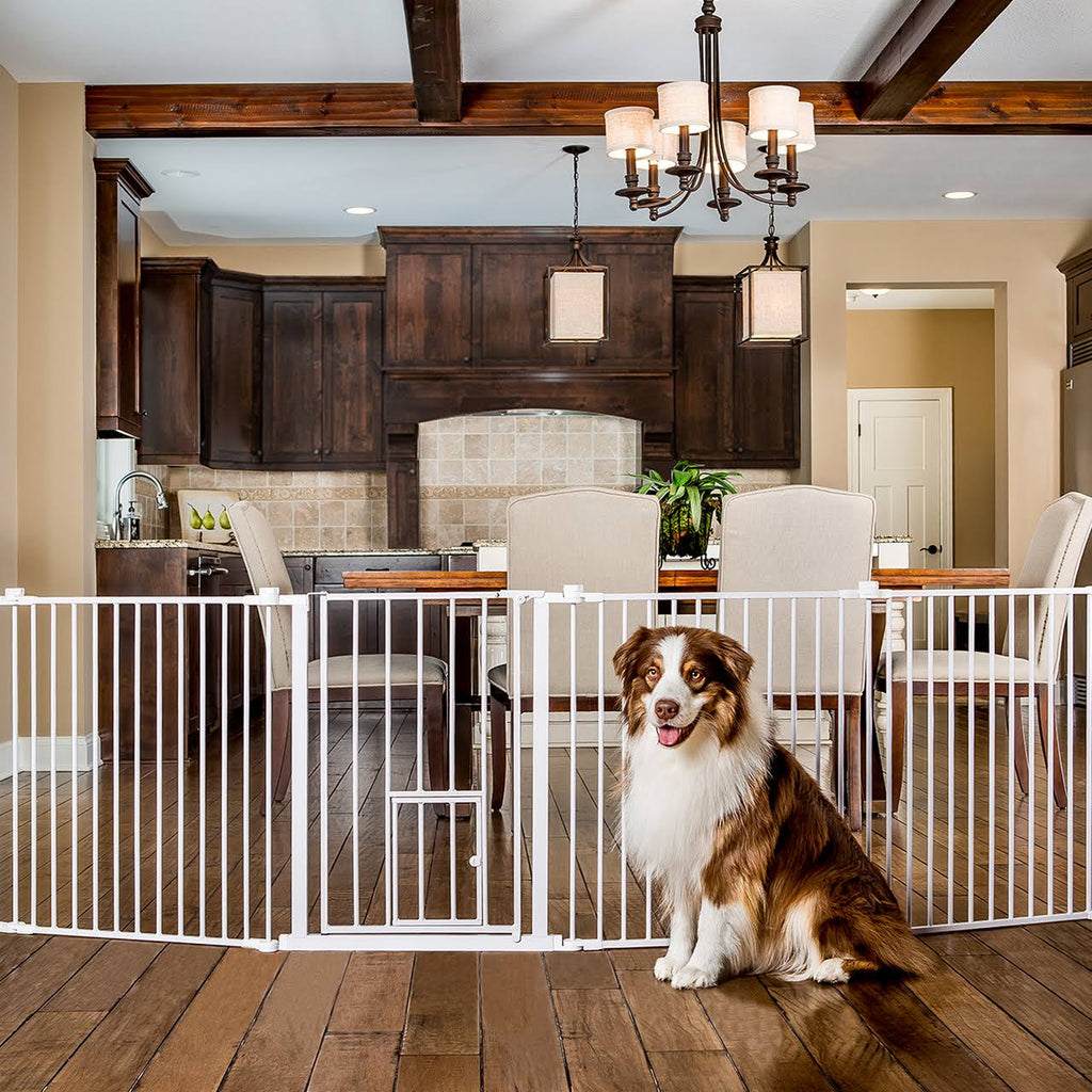 2-in-1 Super Wide Pet Pen and Gate G101