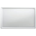 12 x 20 in. White Shallow Tray Q99343