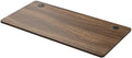 Black 48" x 30" Rectangular Wood Table Top Q754685