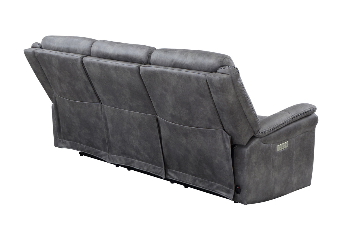Power Reclining Sofa with Power Footrest and Power Headrest S71059