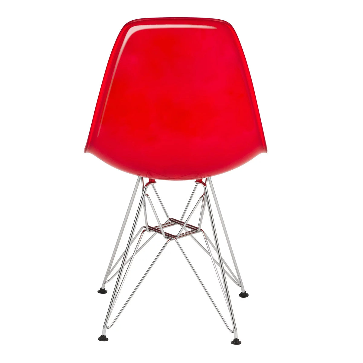 White Red Set of 2 Dining Side Chair M32340