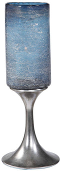 Blown Glass Candleholder C7086