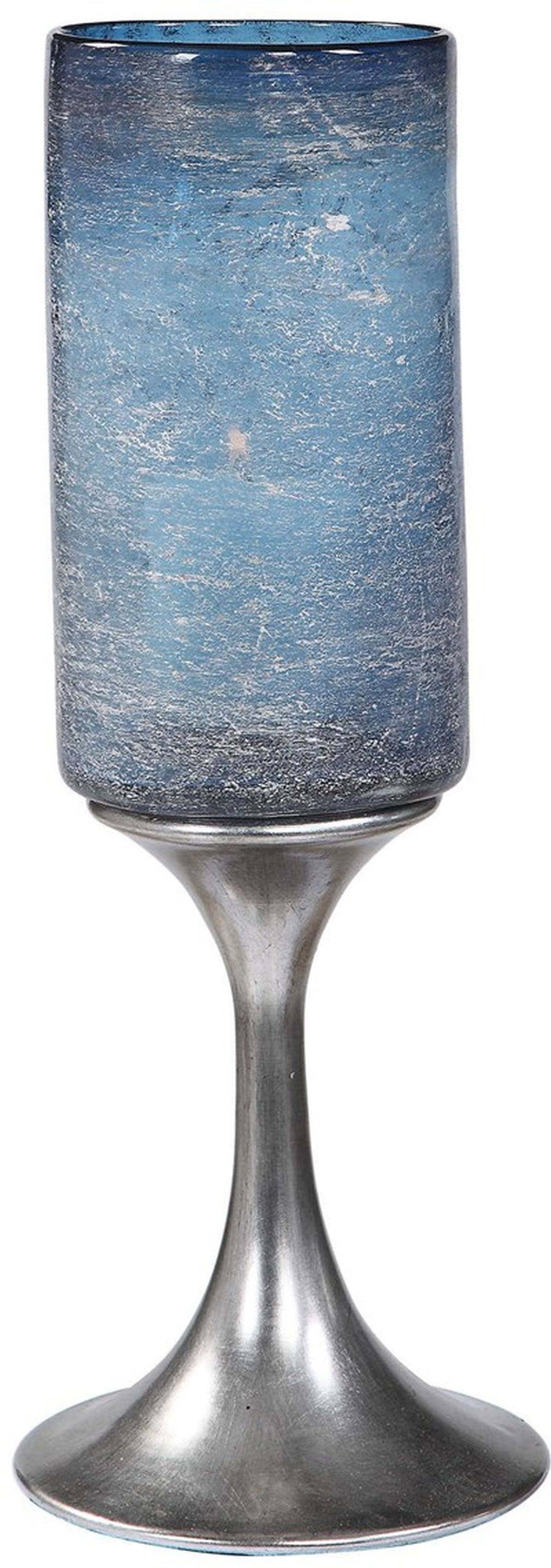Blown Glass Candleholder C7086