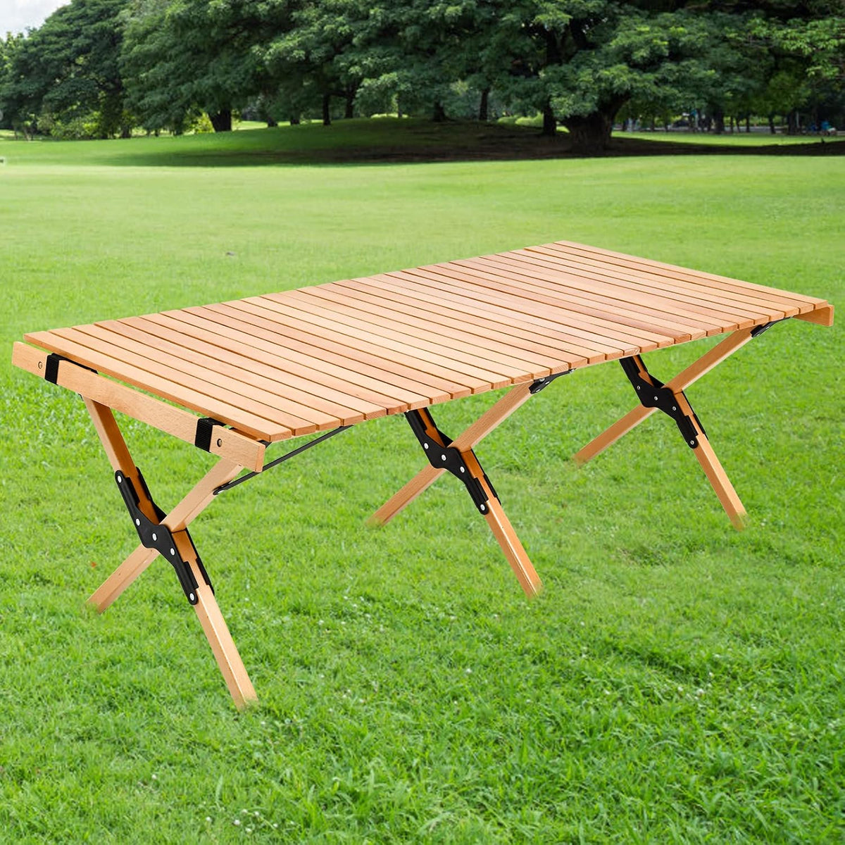 4ft Folding Portable Camping Table with Carry Bag A659
