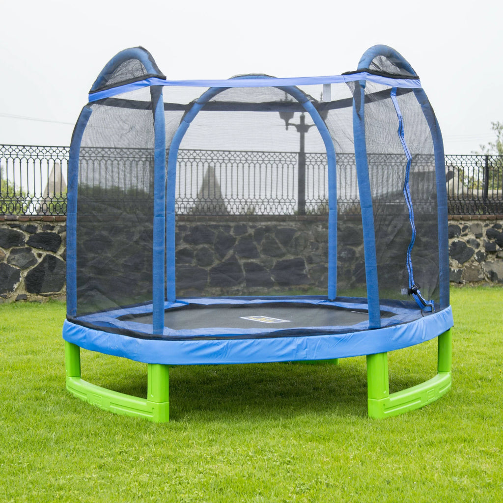 7-Foot Hexagon Trampoline for Kids P9846