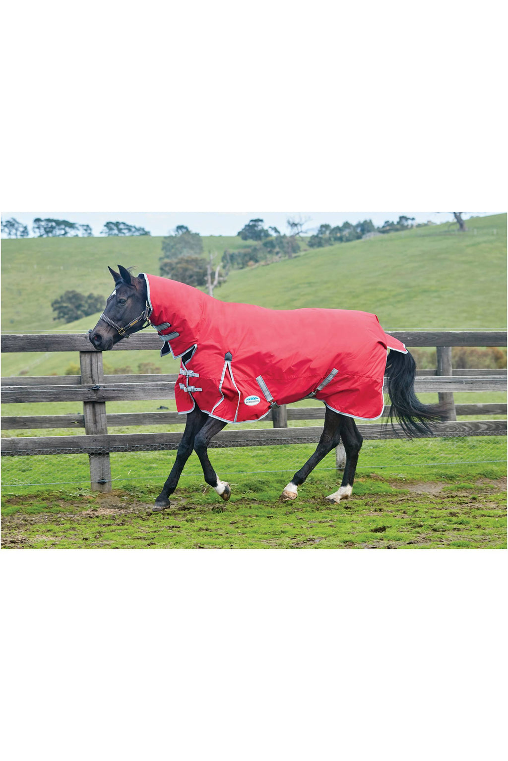 Red/Silver/Navy Heavy Combo Neck M620829