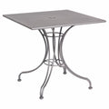 Aged Teak Rectangular Bistro Table K410