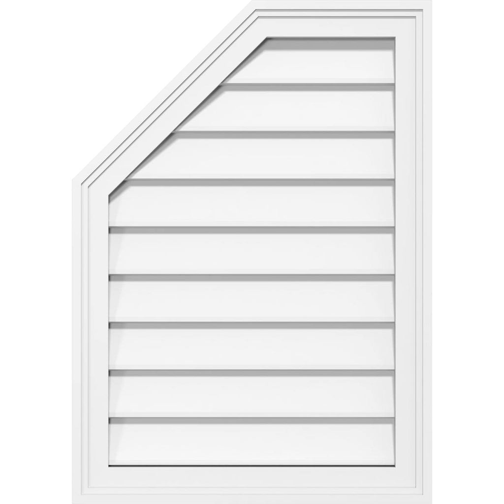 Octagonal Surface Mount PVC Gable Vent G2043