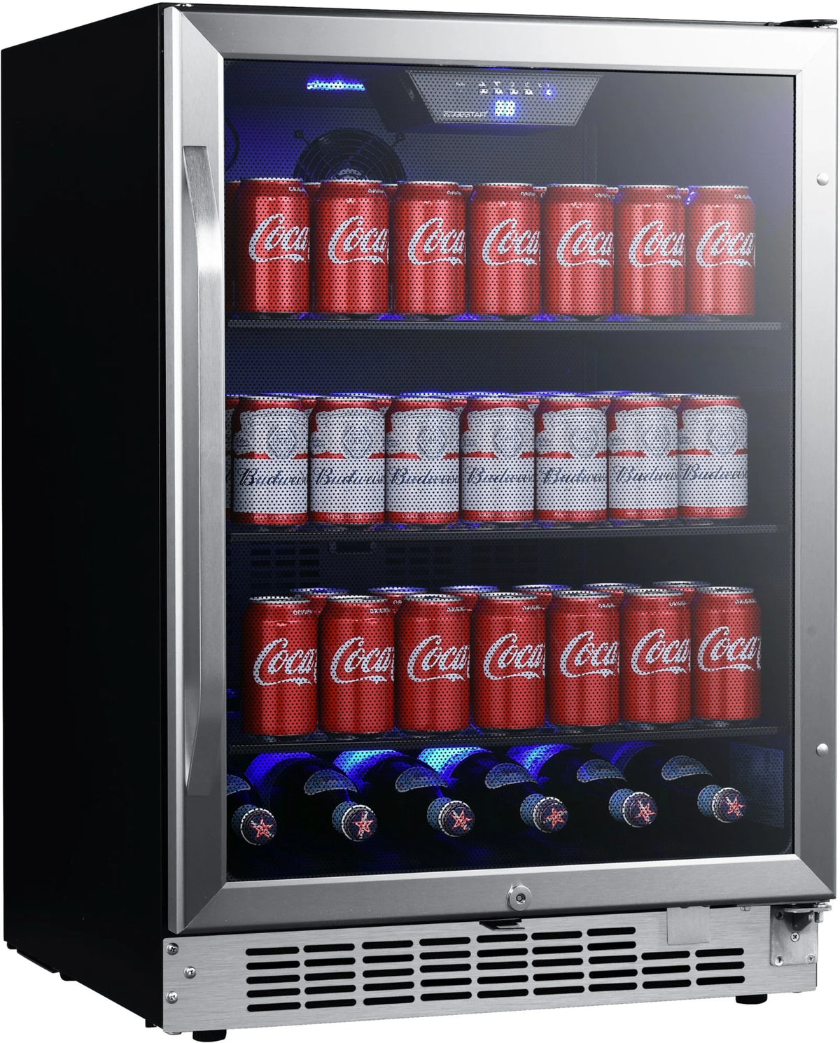 24 Wide 142 Can Built-In Beverage Cooler Stainless Steel S6815