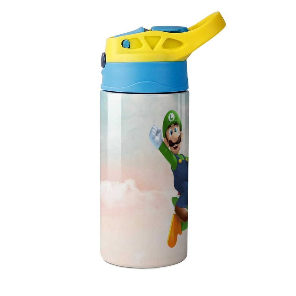 Insulated Water Bottle with Straw Stainless Steel Cup C130