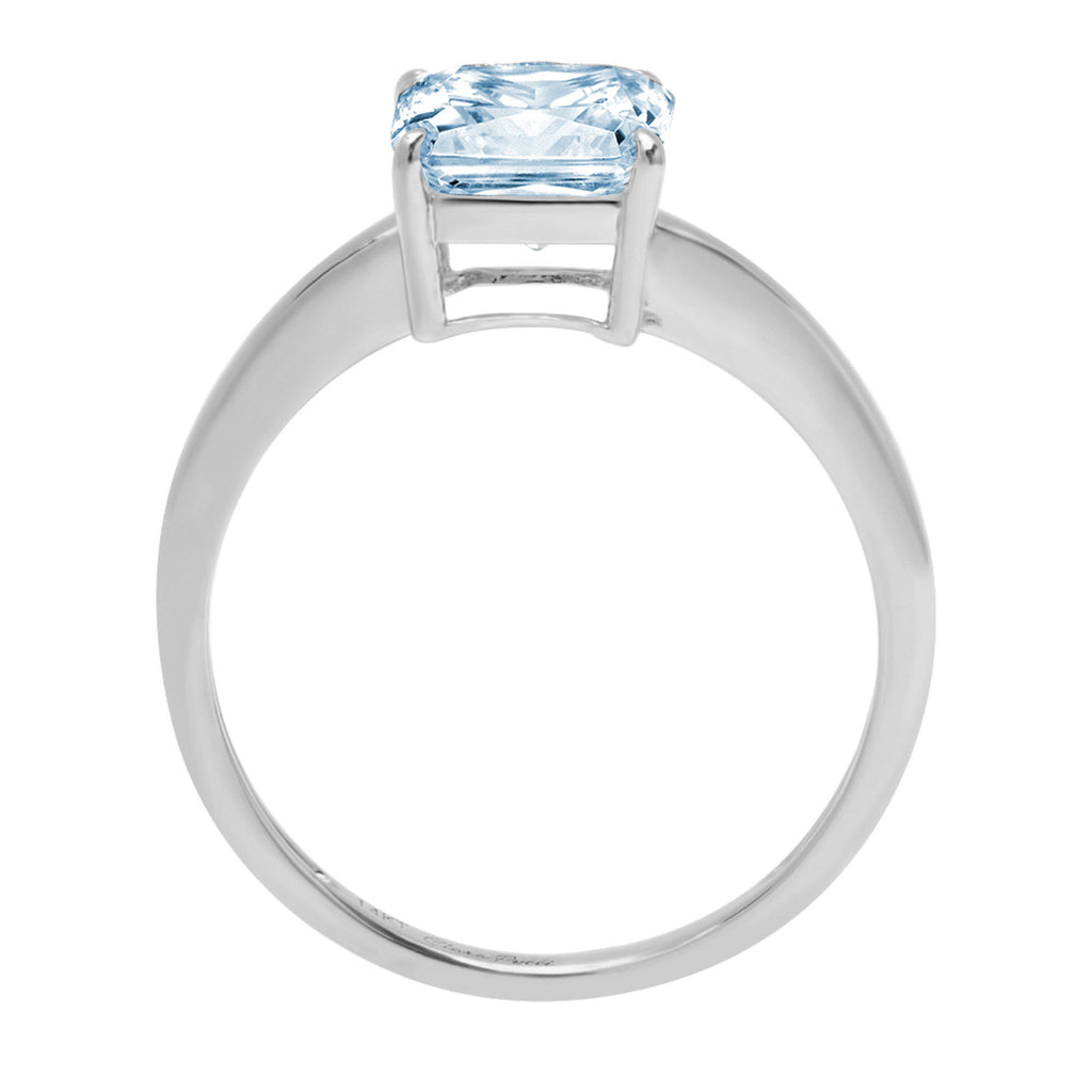 14k White Gold Engagement Ring F2152