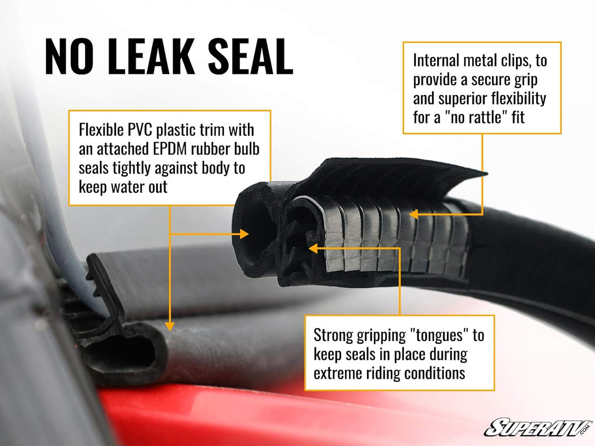 Heavy Duty Full Windshield 1/4 Thick Scratch Resistant Clear Polycarbonate B605